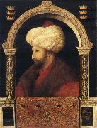 Gentile Bellini Sultan Muhammad ii oil painting on canvas